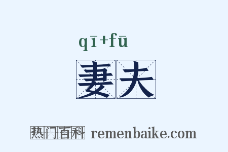 妻夫是什么意思的图片